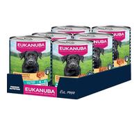 EUKANUBA Cibo umido per cani con tacchino e carota, Alimento umido premium senza cereali per cani adulti, 6 barattoli da 400 g