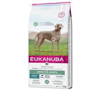 Eukanuba Cura quotidiana Sensitive Joints 12kg + sorpresa per il cane GRATIS