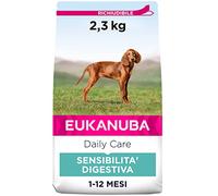 Eukanuba Daily Care Alimento secco per cuccioli con difficoltà digestive, 2,3 kg