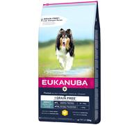 EUKANUBA Adult Chicken L/XL Grain Free 12kg + sorpresa per il cane GRATIS