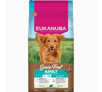 EUKANUBA Cibo secco per Cani senza cereali con agnello per razze di taglia grande - Alimento secco premium privo di cereali per Cani adulti, 12 kg