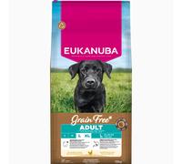 EUKANUBA Cibo secco per Cani senza cereali con pollo fresco per razze di taglia grande - Alimento secco premium privo di cereali per Cani adulti, 12 kg