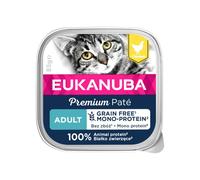 EUKANUBA Grain Free Adult Monoprotein paté Pollo 85 g