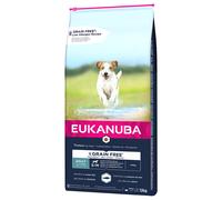 Eukanuba Grain Free Adult Small & Medium Breed con Salmone Crocchette per cani - Set %: 2 x 12 kg