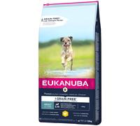 Eukanuba Grain Free Adult Small / Medium Breed Pollo Crocchette per cani - 12 kg
