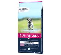 Eukanuba Grain Free Puppy Large Breed con Salmone Crocchette per cani - 12 kg