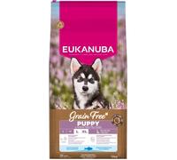 EUKANUBA Grain Free Puppy Large Ocean Fish cibo senza cereali cani 12 kg