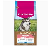 Eukanuba Grain Free Senior Large & Giant Pesce - 12 kg
