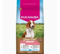 Eukanuba Grain Free Senior Small & Medium Pesce - 3 kg