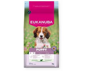 Eukanuba Life Care Puppy S/M crocchette per cani - agnello, riso 3 kg