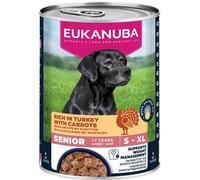 EUKANUBA Life Care Senior Rich in Turkey 400 g paté per cani anziani ricco di tacchino e carote
