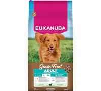 Eukanuba Mangime per cani senza cereali con agnello per razze di taglia grande, mangime secco premium senza cereali per cani adulti, 12 kg