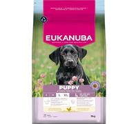 Eukanuba Mangime per cuccioli con pollo fresco per razze di taglia grande, mangime secco premium per cani giovani, 3 kg