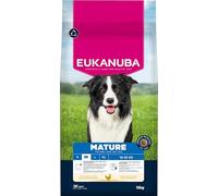 Eukanuba Mangime secco per cani con pollo fresco per razze di taglia media, mangime secco premium per cani maturi, 15 kg
