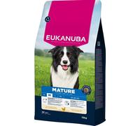 Eukanuba Mangime secco per cani con pollo fresco per razze di taglia media, mangime secco premium per cani maturi, 15 kg