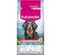 EUKANUBA Mono-Protein - Crocchette per cani all’salmone, 12 kg | Cibo secco specifico per cani adulti | Proteine animali solo da salmone | Alimento ipoallergenico | Senza cerali