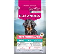 EUKANUBA Mono-Protein Cibo per cani al salmone - Mangime secco Special Care con salmone come unica fonte di proteine animali, ricetta a basso contenuto di allergeni, 2,3 kg