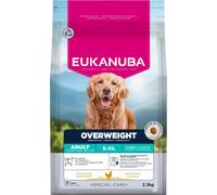 EUKANUBA Overweight Cibo per cani con pollo - Mangime secco Special Care a basso