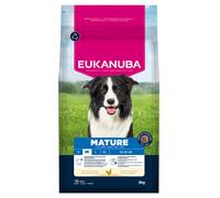 Eukanuba Mangime secco per cani con pollo fresco per razze di taglia media, mangime secco premium per cani maturi, 3 kg