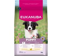 EUKANUBA Puppy Medium Breeds Chicken 3 kg cibo secco per cuccioli di razze medie ricco di pollo fresco