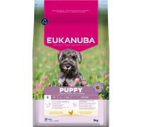 EUKANUBA Cibo secco per Cuccioli con pollo fresco per razze di taglia piccola - Alimento secco premium per Cani giovani, 3 kg