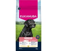 Eukanuba Senior Mangime per cani con pollo fresco per razze di taglia grande, mangime secco premium per cani anziani, 15 kg