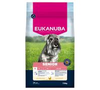 Eukanuba Senior Mangime per cani con pollo fresco per razze di taglia piccola, mangime secco premium per cani anziani, 7,5 kg