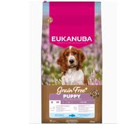 EUKANUBA Puppy&Junior Small/Medium Grain Free 12kg