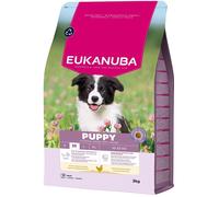 EUKANUBA Puppy Medium Breeds Chicken 3 kg cibo secco per cuccioli di razze medie ricco di pollo fresco