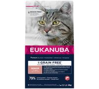 Eukanuba Senior Grain Free Salmone Crocchette per gatto - Set %: 2 x 10 kg
