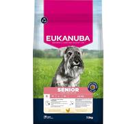 Eukanuba Senior Mangime per cani con pollo fresco per razze di taglia piccola, mangime secco premium per cani anziani, 7,5 kg