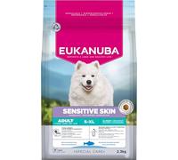 EUKANUBA Sensitive Skin Cibo per cani con pesce oceanico - Mangime secco ipoallergenico Special Care per cani con pelle sensibile, 2,3 kg