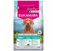 EUKANUBA Mono-Protein Cibo per cani all’agnello - Mangime secco Special Care con agnello come unica fonte di proteine animali, ricetta a basso contenuto di allergeni, 2,3 kg
