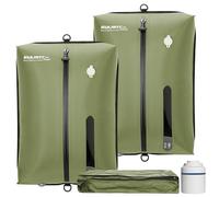 EULANT Sacchetti Sottovuoto Vestiti Viaggio Riutilizzabili con Pompa, Sacchi Sottovuoto da Viaggio per Valigia/Zaino, Impermeabile Organizer Valigia Compressione, Con Cerniera Ermetica IPX8