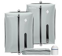 EULANT Sacchetti Sottovuoto Vestiti Viaggio Riutilizzabili con Pompa, Sacchi Sottovuoto da Viaggio per Valigia/Zaino, Impermeabile Organizer Valigia Compressione, Con Cerniera Ermetica IPX8