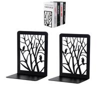 EULAPGOE 2 Pezzi Fermalibri, Fermalibri, Porta Libri CD Per Bambini In Metallo, Porta Libri Per Scaffale, Porta Cartelle DVD Libreria Invisibile, Fermalibri Fermalibri