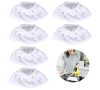 EULAPGOE 6 Panni in Microfibra Compatibile con Il Pulitore a Vapore Kärcher Easyfix SC2, SC3, SC4, SC5, a Prova di Lavatrice (Accessori Non Originali)