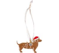 Eulenschnitt Decorazione per Albero di Natale - Bassotto di Natale - 1 pz.