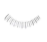 Eulenspiegel 001332 - Professional Eye design Eye Lashes - Black tight standard diagonale