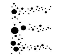 Eulenspiegel - 109304 - Stencil per facepainting, blubber, sagoma per tatuaggio del viso, adatto per trucco professionale acquatico, trucco liquido, tatuaggi glitterati, colori per tatuaggi dipinti