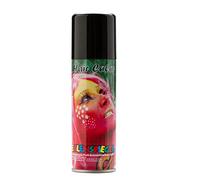 Eulenspiegel 819203 - Lacca colorata per capelli, nera, 125 ml, carnevale, Halloween, festa a tema