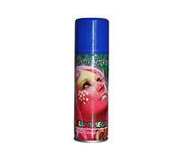 Eulenspiegel 819333 - Lacca colorata, blu, fluorescente, 125 ml, carnevale, Halloween, festa a tema