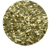Eulenspiegel - 907481 - Glitter organico oro, grossolano, 6 g, biodegradabile, glitter per viso e corpo