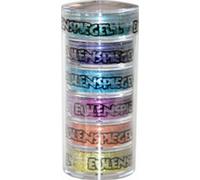 Eulenspiegel 999110 - Glitter Poliestere Edizione Party, 6 x 6 g, Glitter a Pioggia, Carnevale, Halloween, Festa a Tema