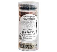 Eulenspiegel - Glitter Tower, 6 x 6 g | Glitter cosmetici idrosolubili per viso e corpo, per Carnevale, festival e feste a tema