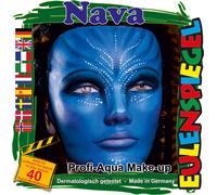 Eulenspiegel Motivo-Set da Spalla Nava,Kit Trucchi Nava Con Vier 3,5ml Colori E