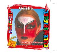 Eulenspiegel Motivo-Set Geisha, Kit Trucchi Con Schmink-Anleitung E 1 Pennello