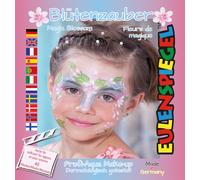 Eulenspiegel Motivo-Set Magia Floreale, Kit Trucchi Con Schmink-Anleitung, 1