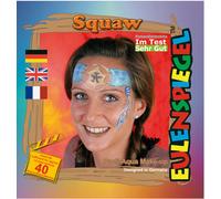 Eulenspiegel Motivo-Set Squaw,Kit Trucchi Squaw Con Schmink-Anleitung,1 Pennello
