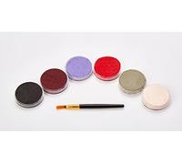 Eulenspiegel - Palette di trucco Mr. & Mrs. Vampire, 6 colori